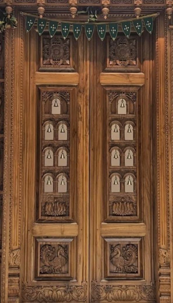 Pooja room door